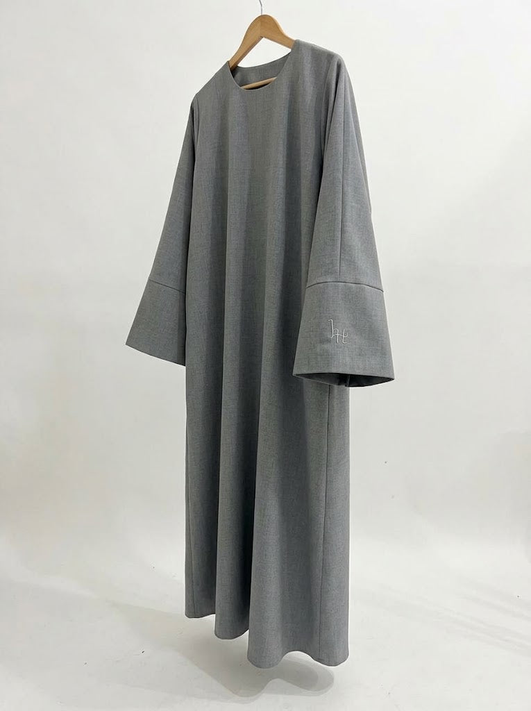 Elegance Grey Abaya